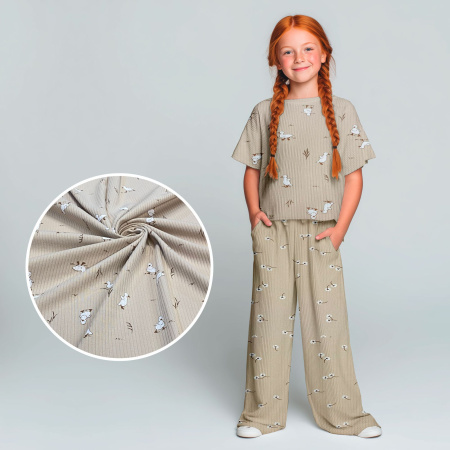 Интерлок с выставом иглы, Пенье 1-48/10368ИР