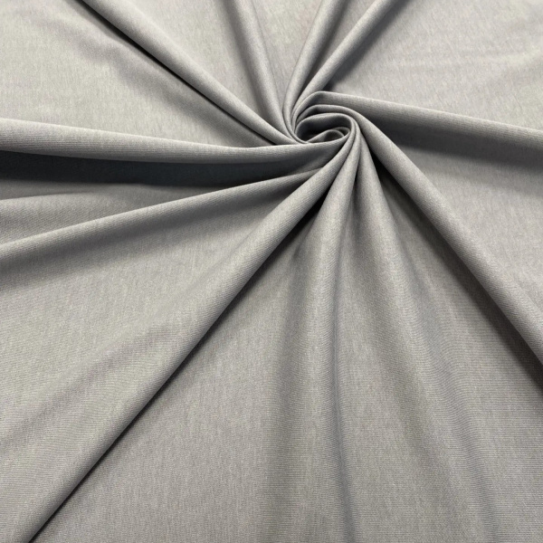 Кулирная гладь рулон, 240 гр., 100% хлопок Пенье Серый 1-443/612009ГК 