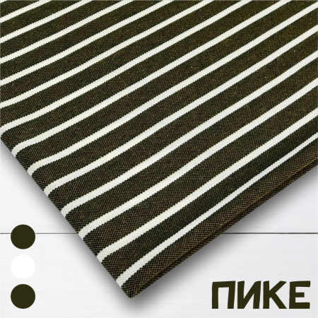 Пике вязаная полоса, пачка, Пенье Коричневый 1-111/0613 