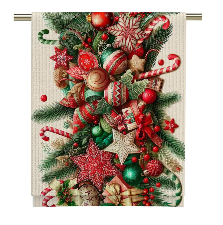 Вафельное полотно набивное 99-88/10208ВП