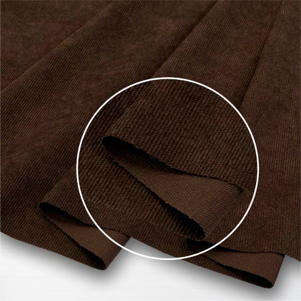 Микровельвет Шоколад 9663В 