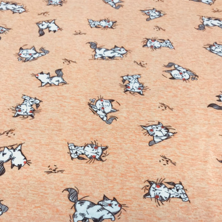 Кулирная гладь набивная рулон Карде 1-76/611947НД