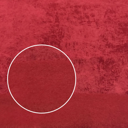 Футер 3-х нитка с начесом с велюровым эффектом "варенка" Пенье Кирпичный 1-43/3006692Н 