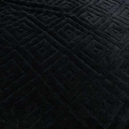Велсофт жаккард Черный 1-372/143884Ж