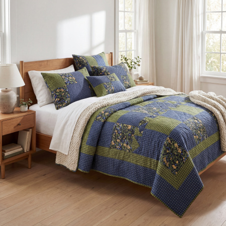 Набор для рукоделия и пэчворка из бязи, 3 отреза 159359Н-3