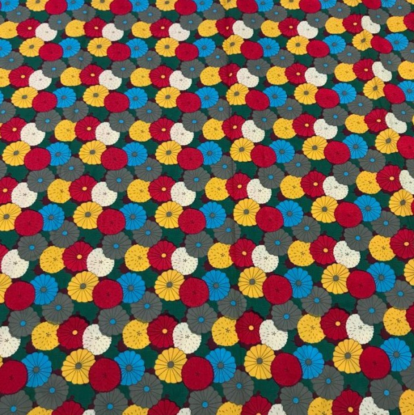 Ткань сорочечная набивная 12036