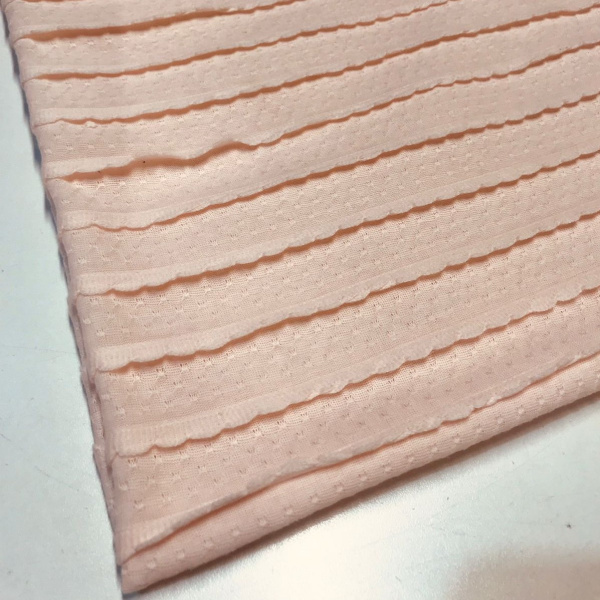 Кулирная гладь рулон жаккард Пудра 1-114/611663ГК