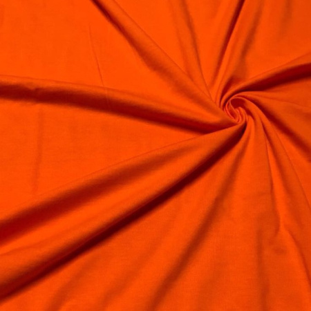 Кулирная гладь с лайкрой 8% Пенье Оранжевый 1-44/61259ЛРГ