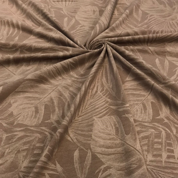 Кулирная гладь с велюровым эффектом Бежевый 1-76/611883НЖ