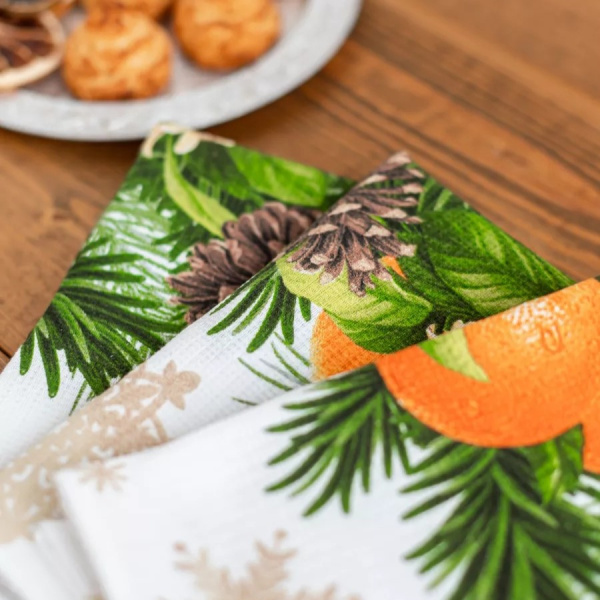 Вафельное полотно набивное 99-88/10193ВП