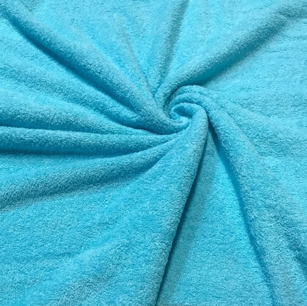 Ткань махра Светлая бирюза 99-52/31162М 