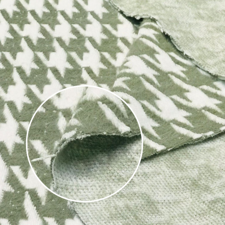 Трикотаж кашемир "альпака" Зеленый 99-73/251267А 