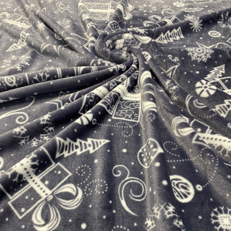 Велсофт (Экстрасофт) набивной Серый 1-36/143865Н