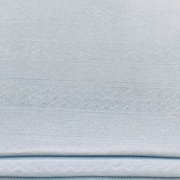 Кулирная гладь рулон жаккард Светло-голубой 1-114/611666ГК 