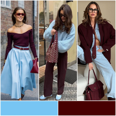 4 стильные цветовые пары для весны! 