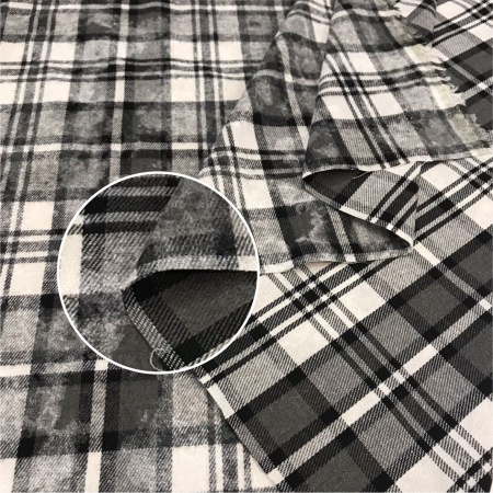 Ткань рубашечная двусторонняя варенка 12109