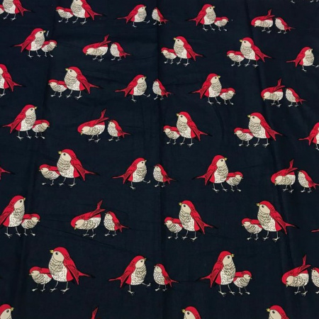 Ткань сорочечная набивная 12039