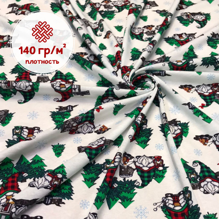 Кулирная гладь набивная рулон Реактив 1-76/611830НЖ