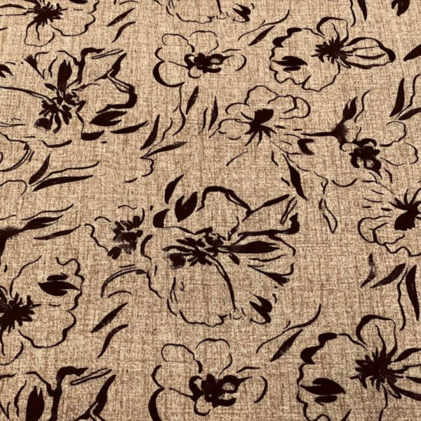 Кулирная гладь набивная рулон Карде 1-76/611983НЖ