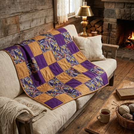 Набор для рукоделия и пэчворка из бязи, 3 отреза 159364Н-3