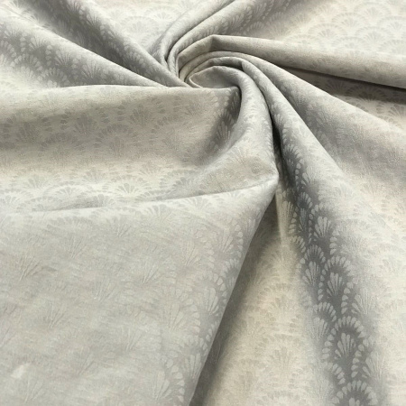 Сатин-жаккард Серый 70180С-250 