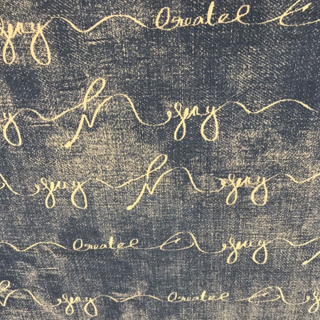 Ткань плательная хлопок «джинса» 3153П