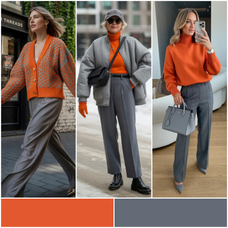 Зимние цветовые сочетания в одежде: создаем стильные образы!