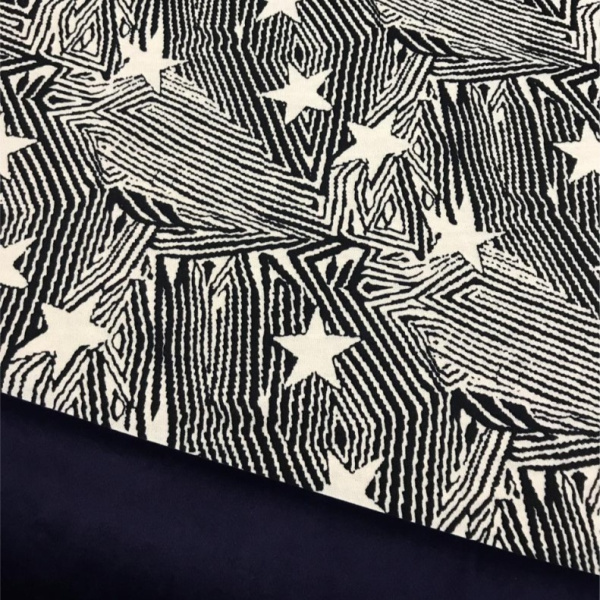 Трикотаж софт набивной 3037