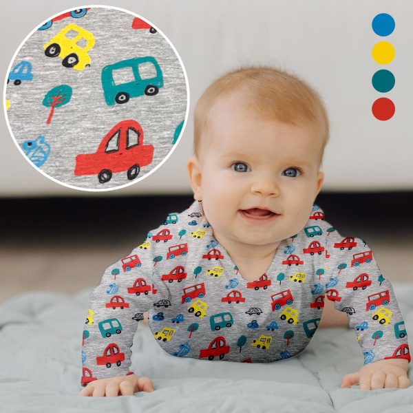 Кулирная гладь набивная рулон 1-33/611798НД