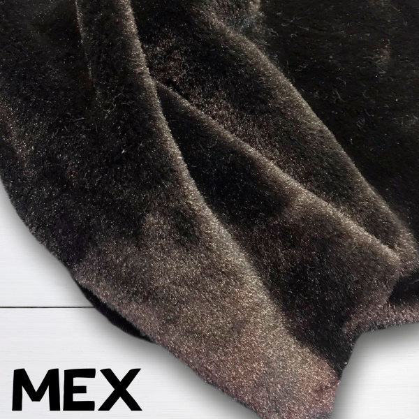 Мех искусственный кролик, ширина 178 см, Черный 99-261/9984