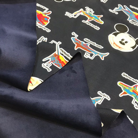 Трикотаж софт набивной 3039