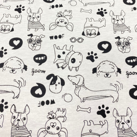 Кулирная гладь набивная рулон 1-33/611970НД