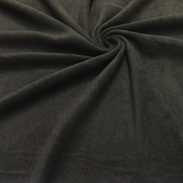 Флис антипиллинг качество DTY (наивысшее) Черный Китай 1-15/16179Ф 