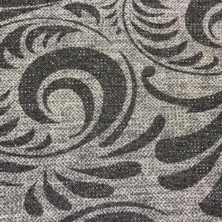 Интерлок жаккард рулон Пенье Антрацит 1-48/10287И