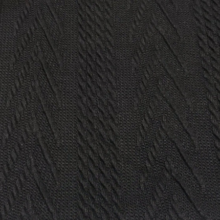 Трикотажное полотно "Жозе" Черный 5066ТТ 