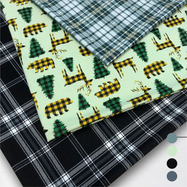 Кулирная гладь набивная рулон Реактив 1-76/611909НД