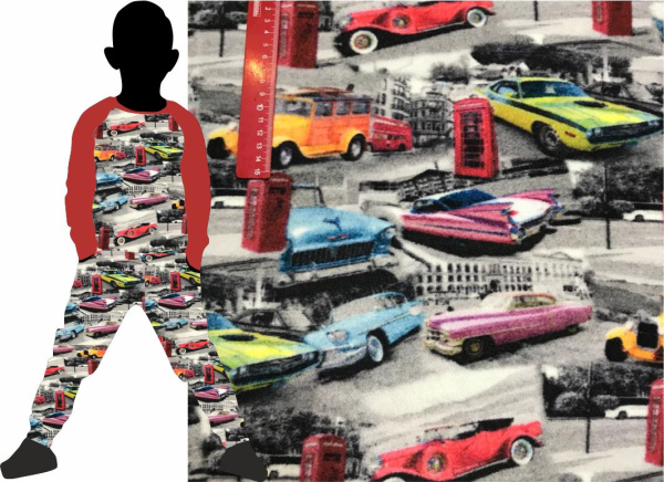 Флис набивной облегченный Диджитал Турция 1-51/16125Т